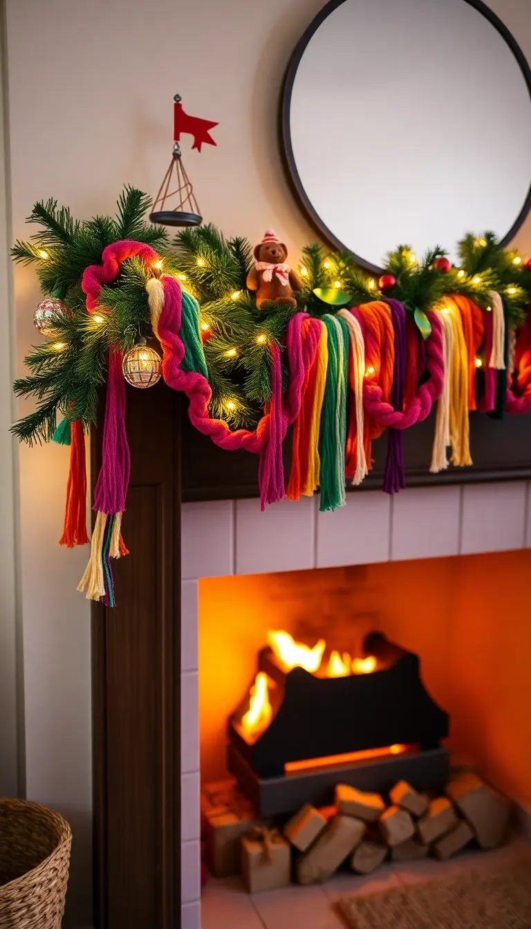 11. Holiday Yarn Garland