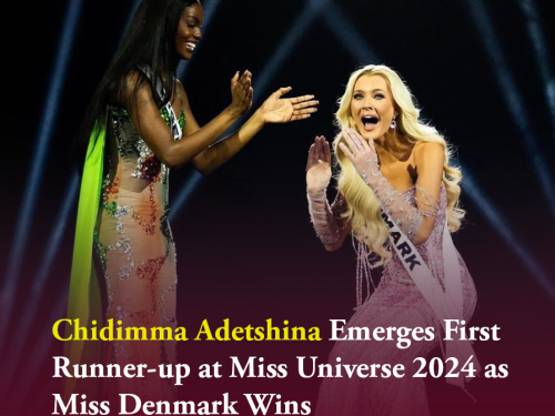 Chidimma Adetshina Emerges First Runner-up at Miss Universe 2024 as Miss Denmark Wins (Videos)