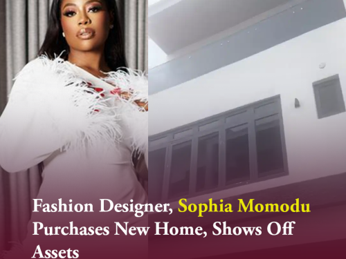 Fashion Designer, Sophia Momodu Purchases New Home, Shows Off Assets