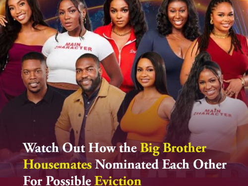 Watch Out How the Big Brother Housemates Nominated Each Other For Possible Eviction