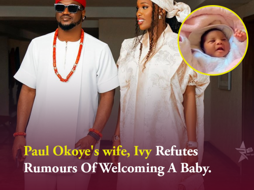 Paul Okoye's wife, Ivy Refutes Rumours Of Welcoming A Baby.