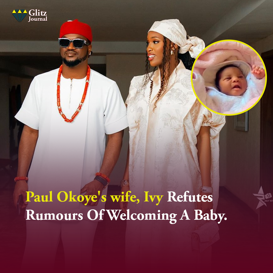 Paul Okoye's wife, Ivy Refutes Rumours Of Welcoming A Baby.