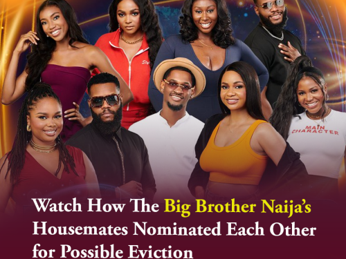 Watch How The Big Brother Naija’s Housemates Nominated Each Other for Possible Eviction (Video)